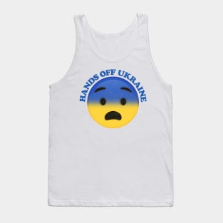 Hands Off Ukraine / Emoji Face Tank Top